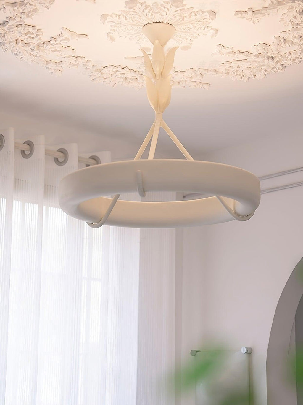 Tinsley Plaster Chandelier product image