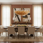 Premium Amber Sorrento Chandelier product image