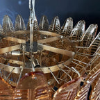 Luxury Amber Leaf Cascade Chandelier product image