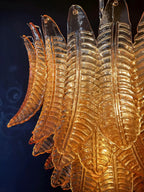 Luxury Amber Leaf Cascade Chandelier product image