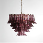 Amethyst Bloom Chandelier Glass lighting by Bling Lighting Studio