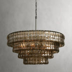Ghiaccio Round Chandelier by Bling Lighting Studio