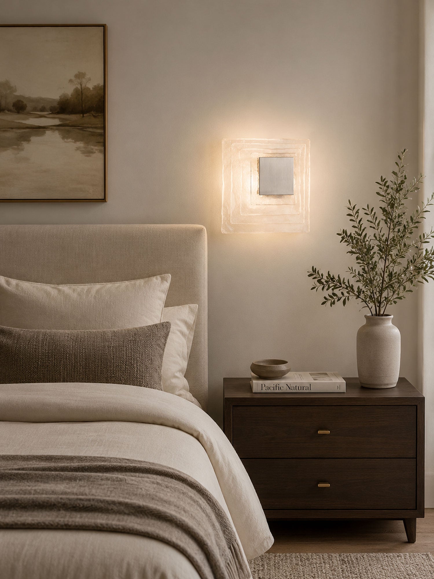 Aqua Cascade Sconce Glass lighting by Bling Lighting Studio