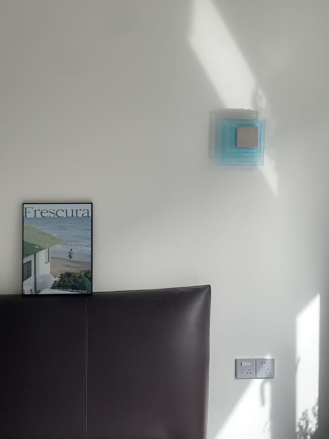 Aqua Cascade Sconce Glass lighting by Bling Lighting Studio