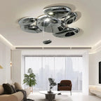 Art Deco Ceiling Light Flush Mount - Bling Lighting Studio