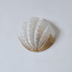 Art Deco Scallop Wall Light Glass lighting by Bling Lighting Studio