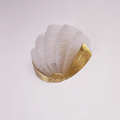 Art Deco Scallop Wall Light Glass lighting by Bling Lighting Studio