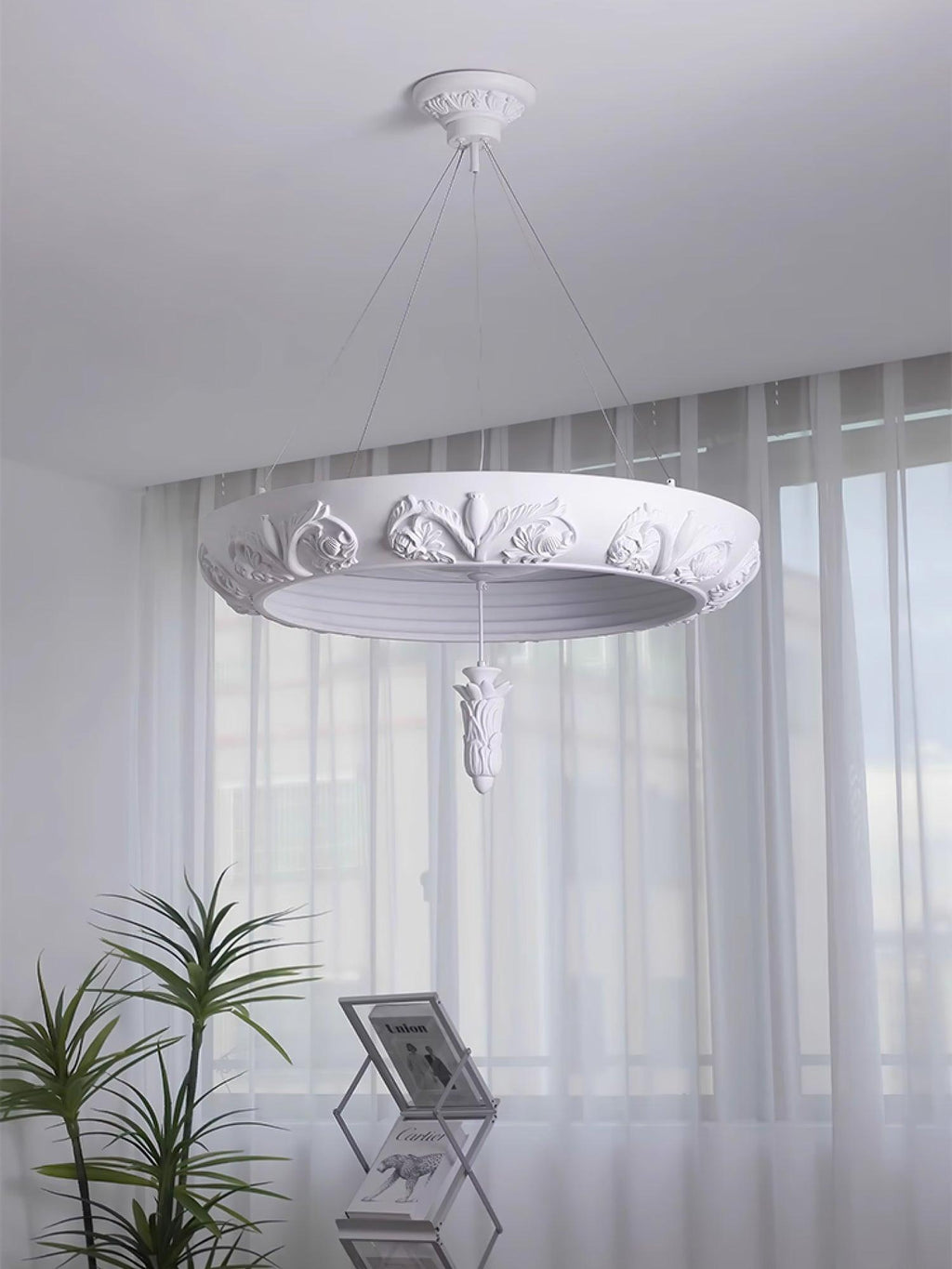 Premium Artistic Carved Chandelier product image