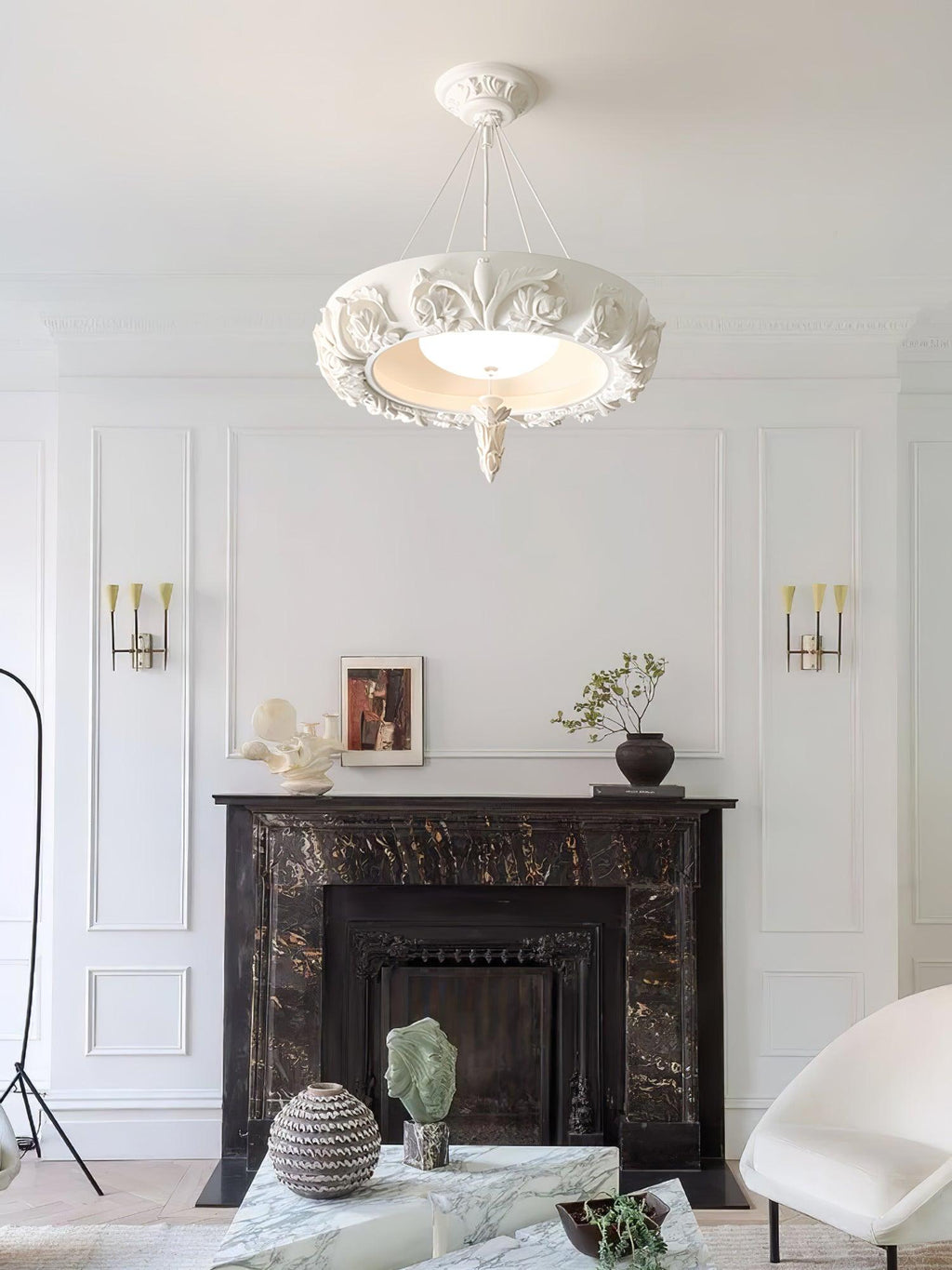 Premium Artistic Carved Chandelier product image