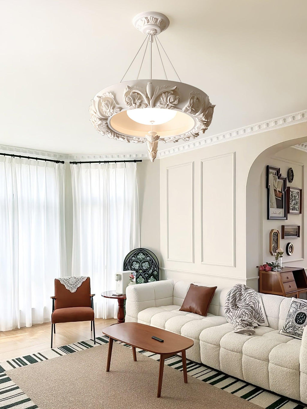 Premium Artistic Carved Chandelier product image