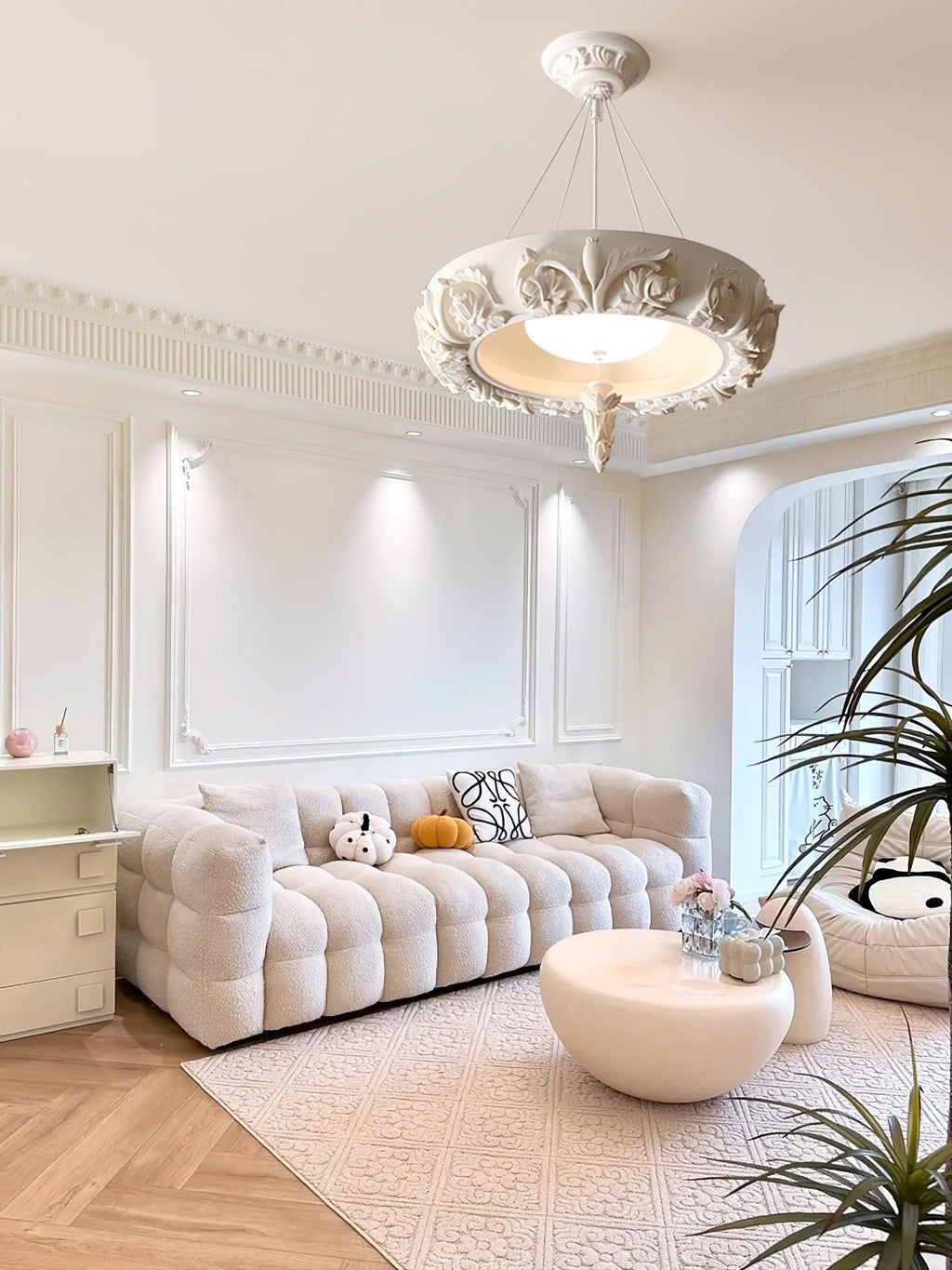 Premium Artistic Carved Chandelier product image