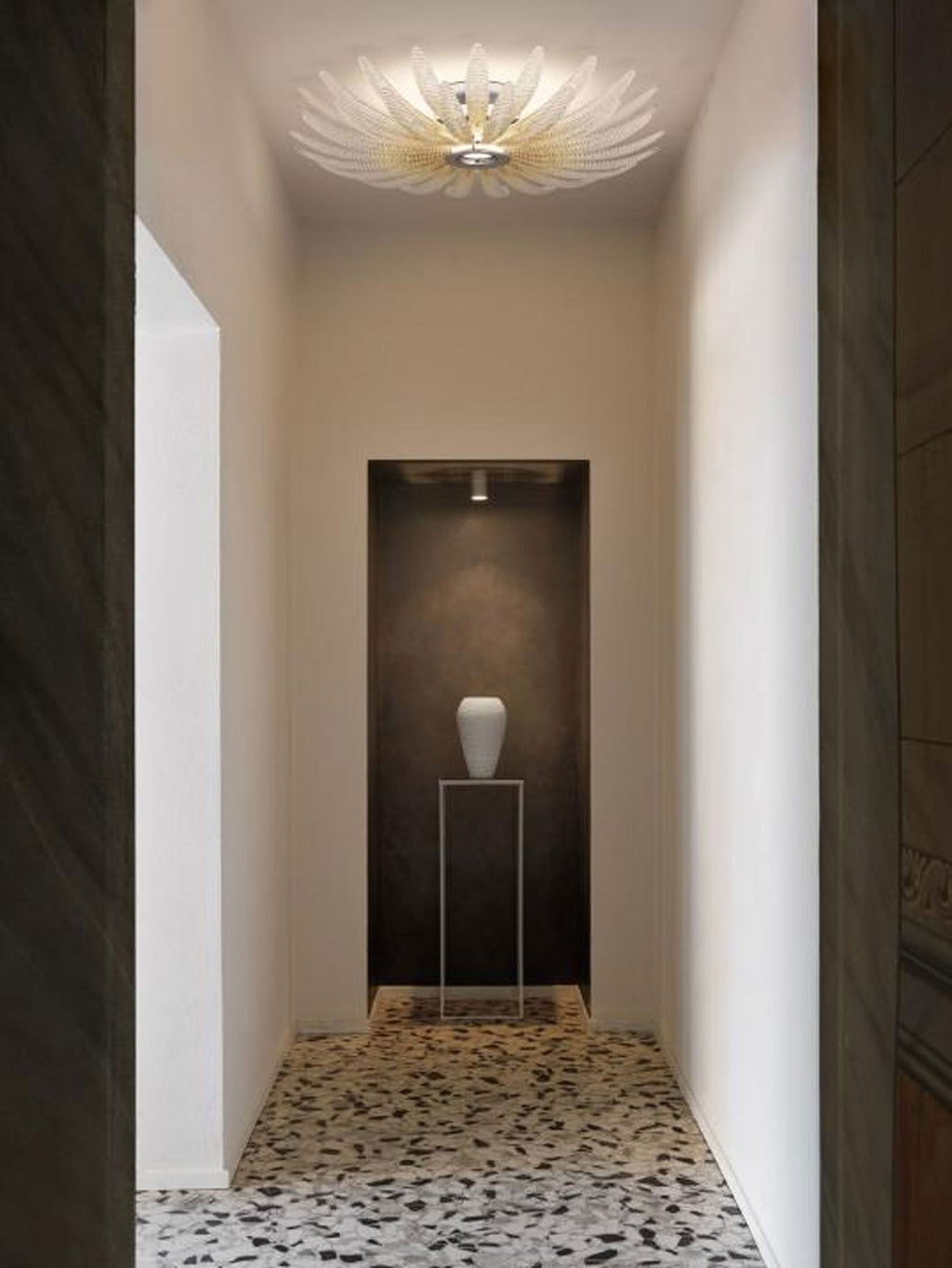 Aurelia Murano Glass Petal Ceiling Light