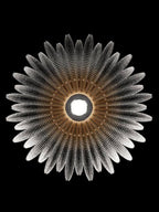 Aurelia Murano Glass Petal Ceiling Light