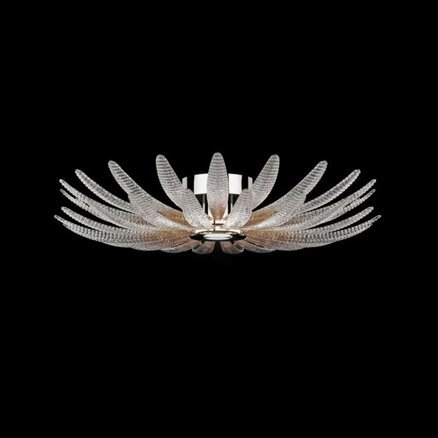 Aurelia Murano Glass Petal Ceiling Light