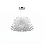 Aurelia Glass Petal Chandelier Glass lighting by Bling Lighting Studio