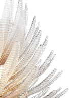 Aurelia Glass Petal Chandelier Glass lighting by Bling Lighting Studio