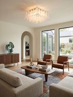 Aurielis Glass Ceiling Light Glass lighting by Bling Lighting Studio