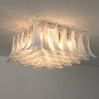 Aurielis Glass Ceiling Light Glass lighting by Bling Lighting Studio