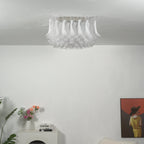 Aurielis Glass Ceiling Light Glass lighting by Bling Lighting Studio