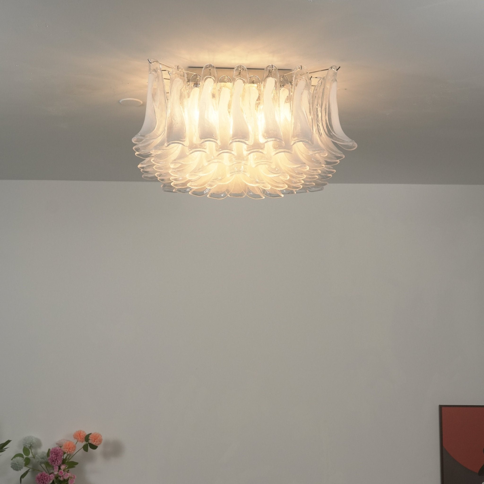 Aurielis Glass Ceiling Light Glass lighting by Bling Lighting Studio