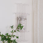 Aveline Glass Wall Sconce Glass lighting by Bling Lighting Studio