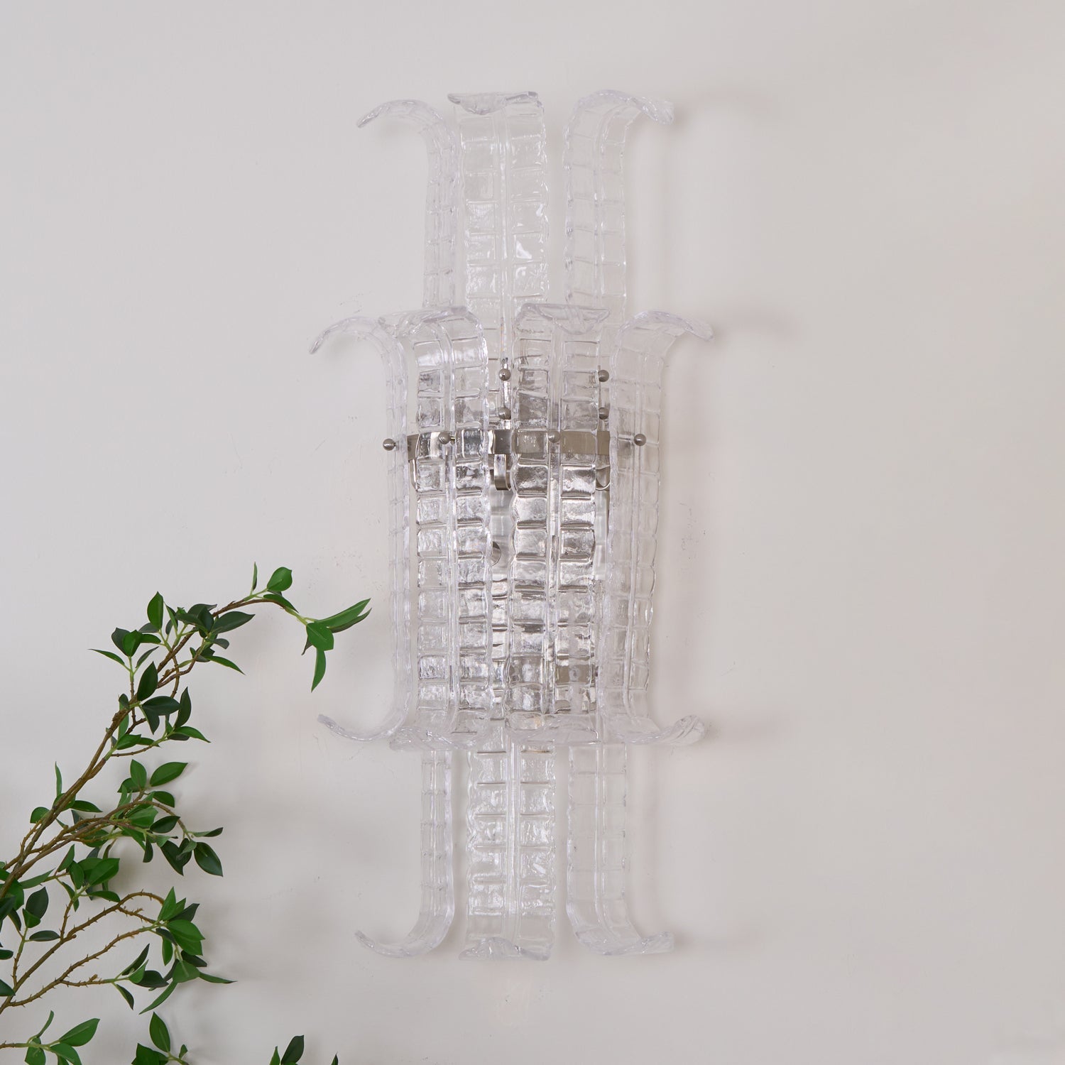 Aveline Glass Wall Sconce Glass lighting by Bling Lighting Studio