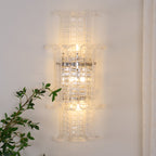 Aveline Glass Wall Sconce Glass lighting by Bling Lighting Studio