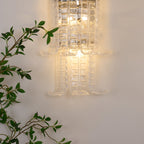 Aveline Glass Wall Sconce Glass lighting by Bling Lighting Studio