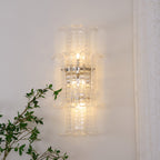 Aveline Glass Wall Sconce Glass lighting by Bling Lighting Studio