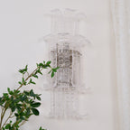 Aveline Glass Wall Sconce Glass lighting by Bling Lighting Studio