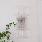 Aveline Glass Wall Sconce Glass lighting by Bling Lighting Studio