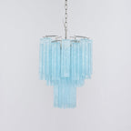 Azzura Glass Chandelier Glass lighting by Bling Lighting Studio