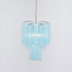 Azzura Glass Chandelier Glass lighting by Bling Lighting Studio