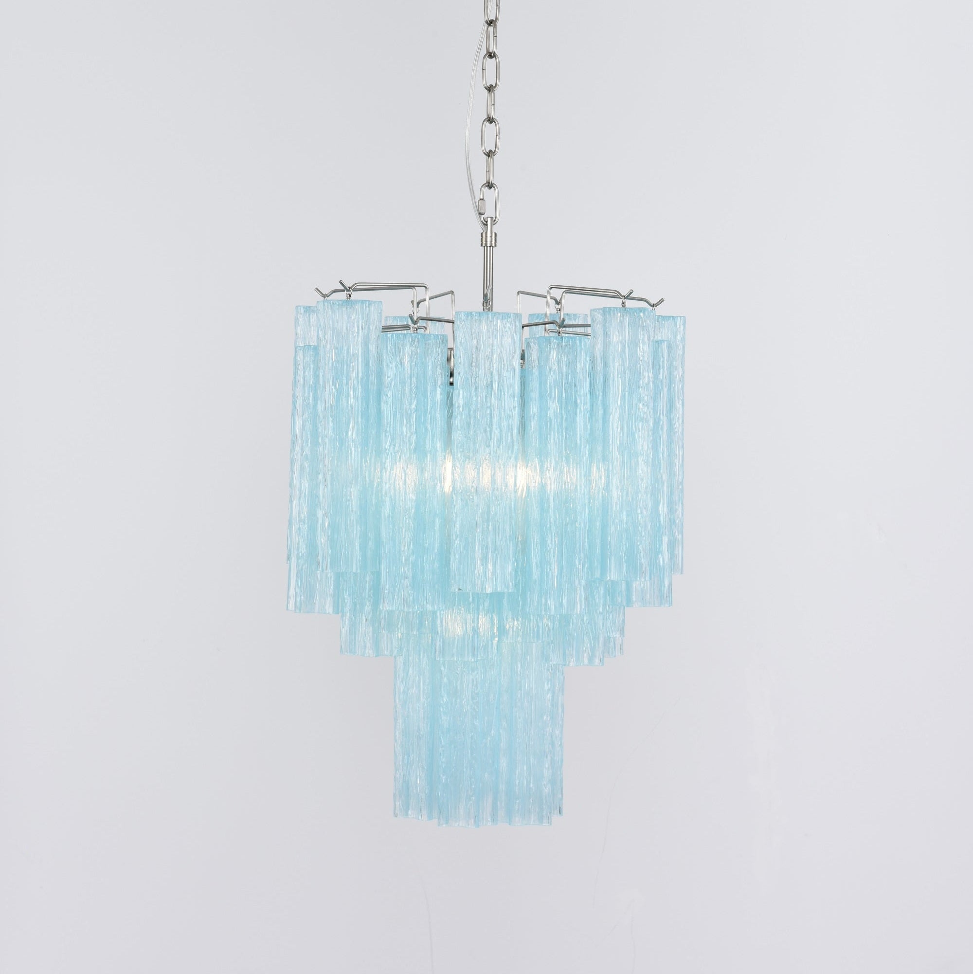 Azzura Glass Chandelier Glass lighting by Bling Lighting Studio