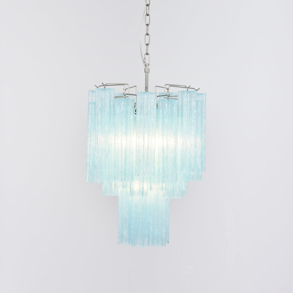 Azzura Glass Chandelier Glass lighting by Bling Lighting Studio