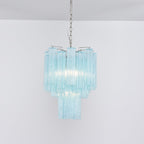 Azzura Glass Chandelier Glass lighting by Bling Lighting Studio