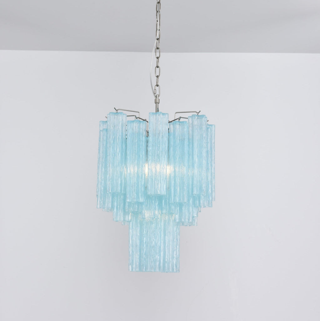 Azzura Glass Chandelier Glass lighting by Bling Lighting Studio