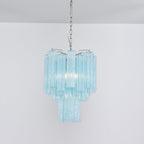 Azzura Glass Chandelier Glass lighting by Bling Lighting Studio