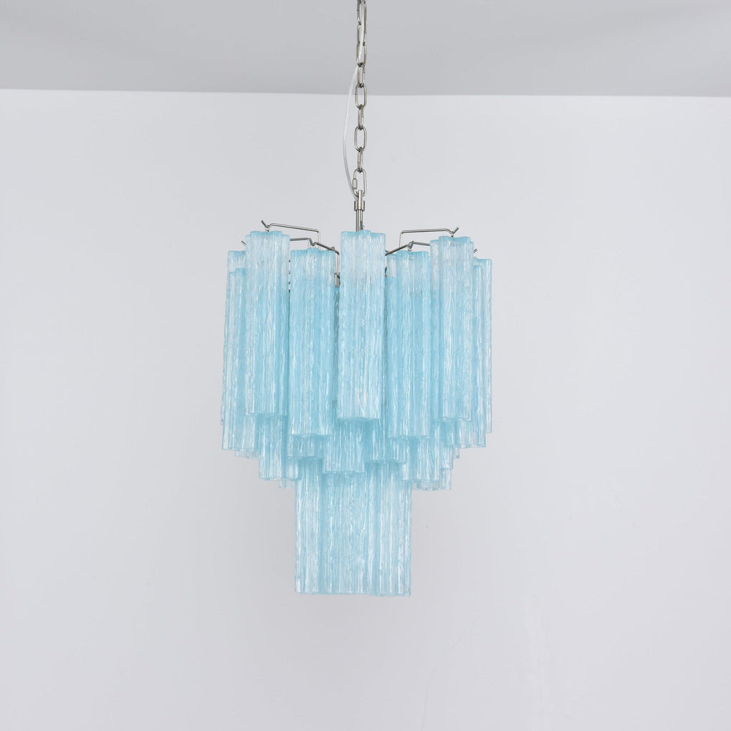 Azzura Glass Chandelier Glass lighting by Bling Lighting Studio