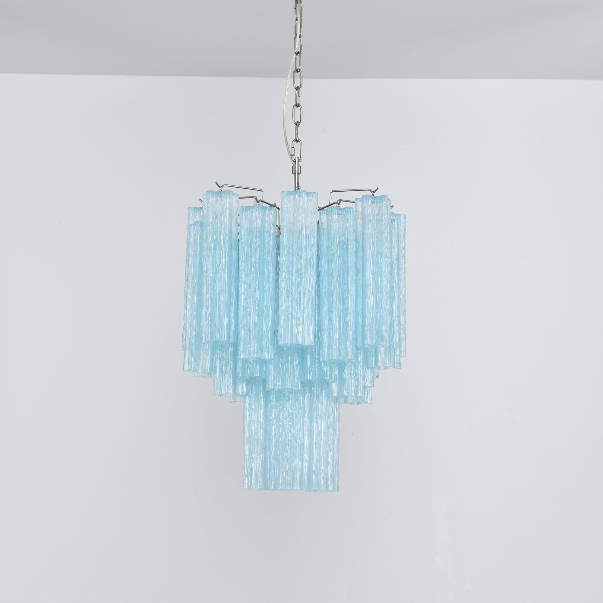 Azzura Glass Chandelier Glass lighting by Bling Lighting Studio