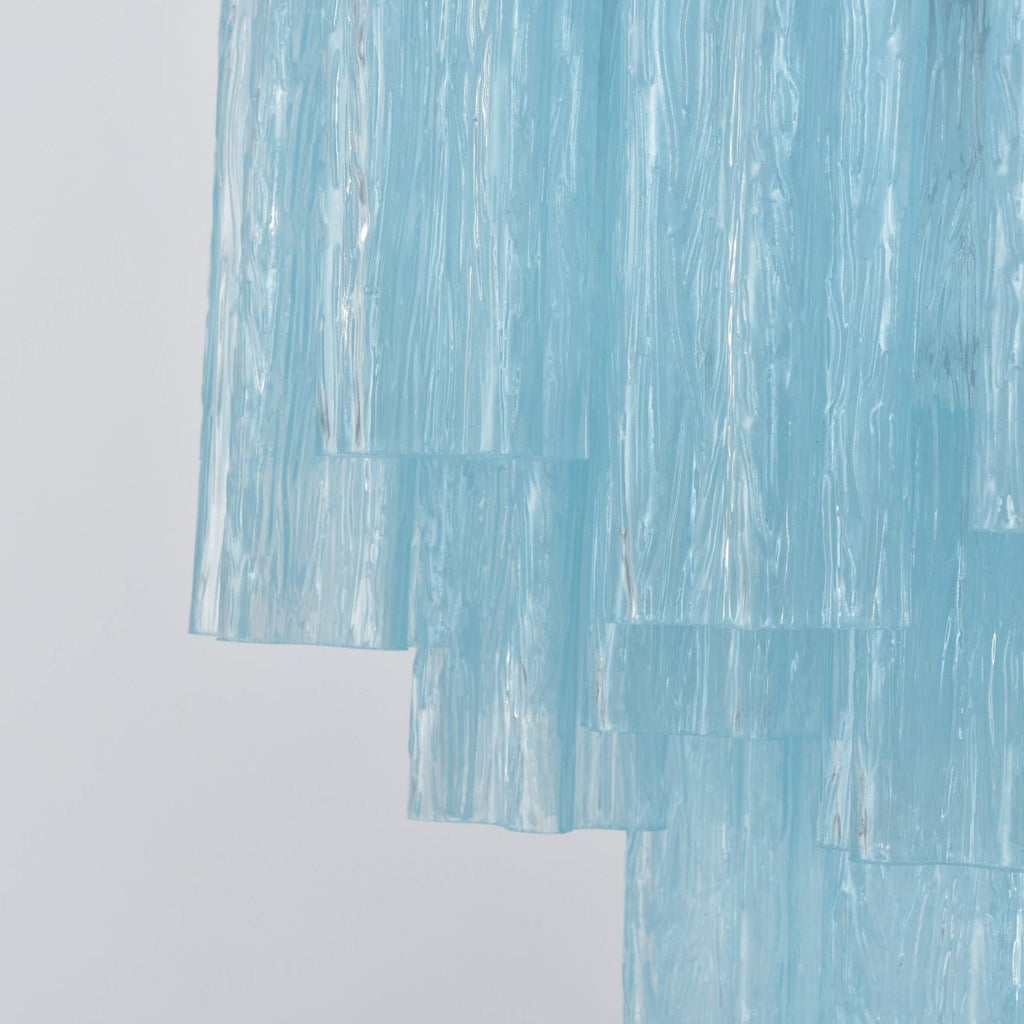 Azzura Glass Chandelier Glass lighting by Bling Lighting Studio