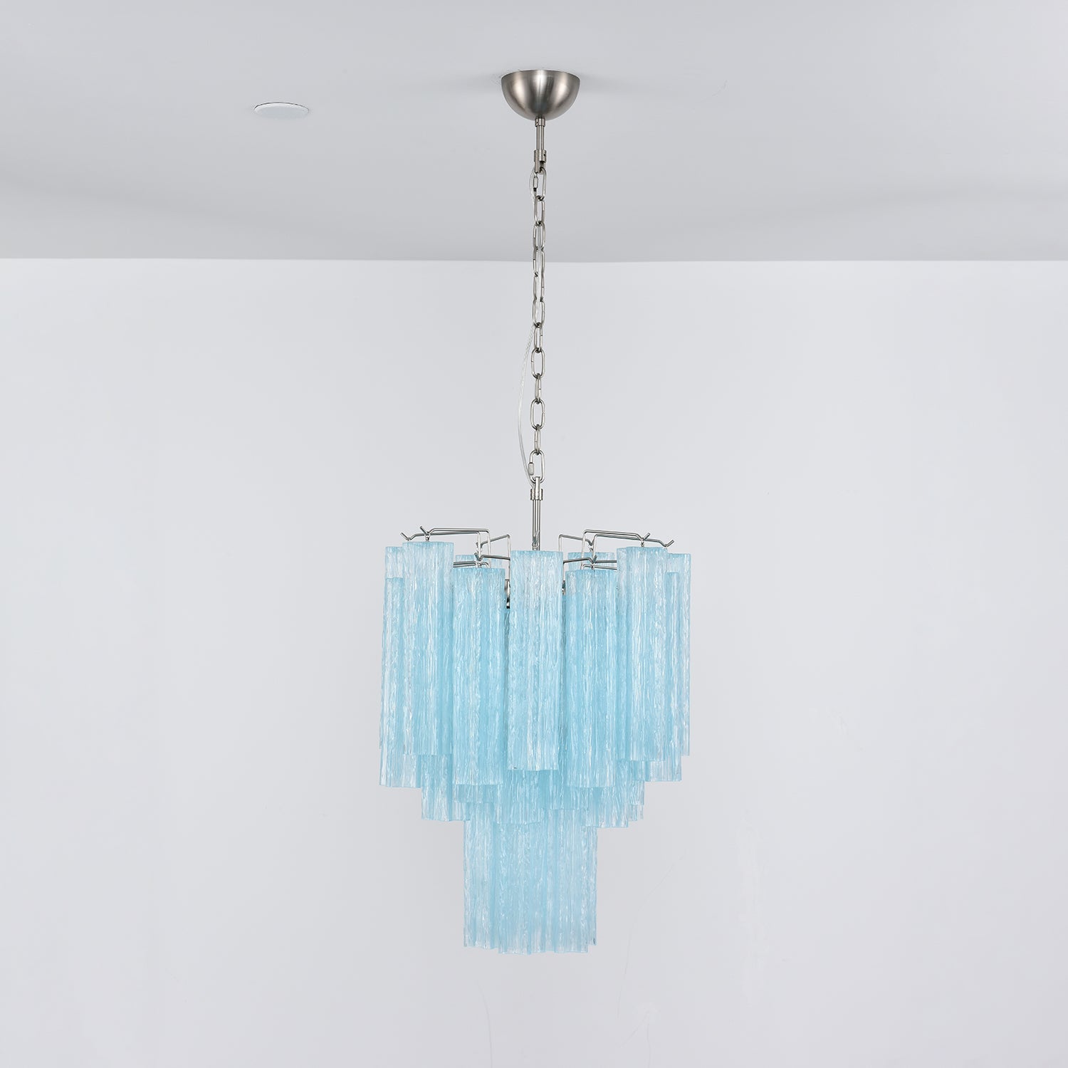 Azzura Glass Chandelier Glass lighting by Bling Lighting Studio