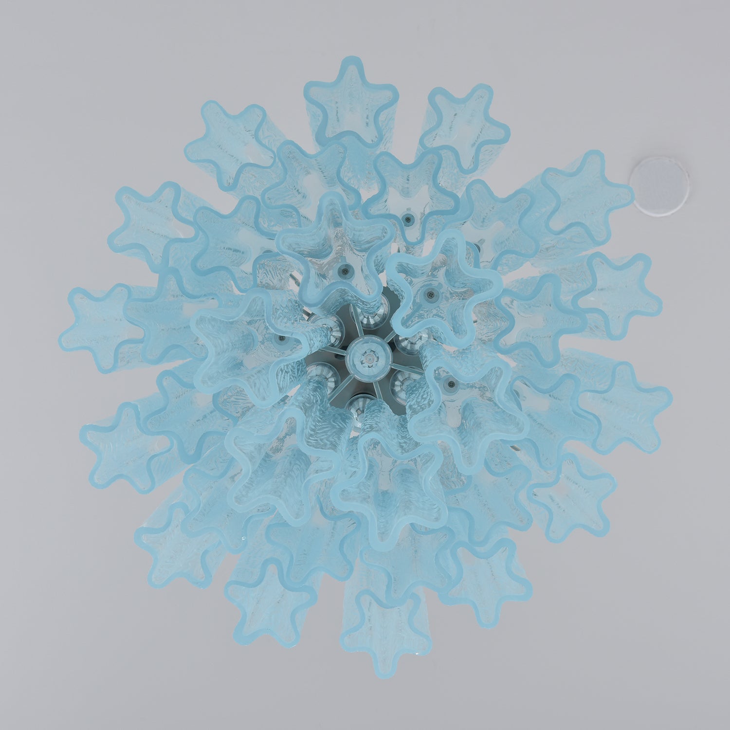 Azzura Glass Chandelier Glass lighting by Bling Lighting Studio
