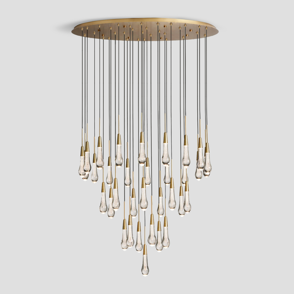 Soltaire Round Chandelier 17'' 24'' 36'' 40'' 58''D product image