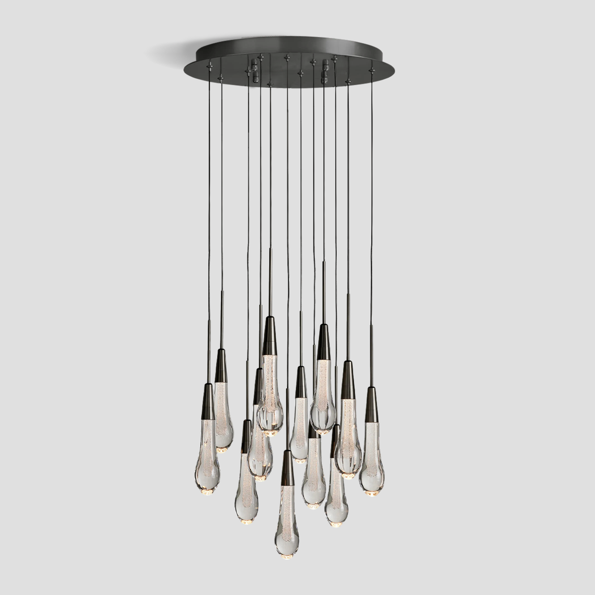 Soltaire Round Chandelier 17'' 24'' 36'' 40'' 58''D product image