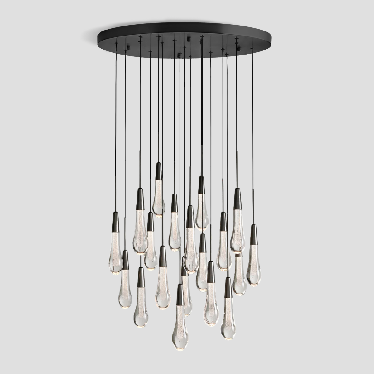 Soltaire Round Chandelier 17'' 24'' 36'' 40'' 58''D product image