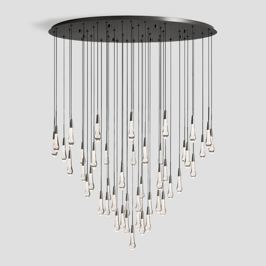 Soltaire Round Chandelier 17'' 24'' 36'' 40'' 58''D product image