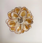 Petals Spiral Murano Transparent Chandelier product image