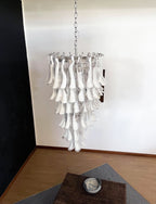 Petals Spiral Murano Transparent Chandelier product image