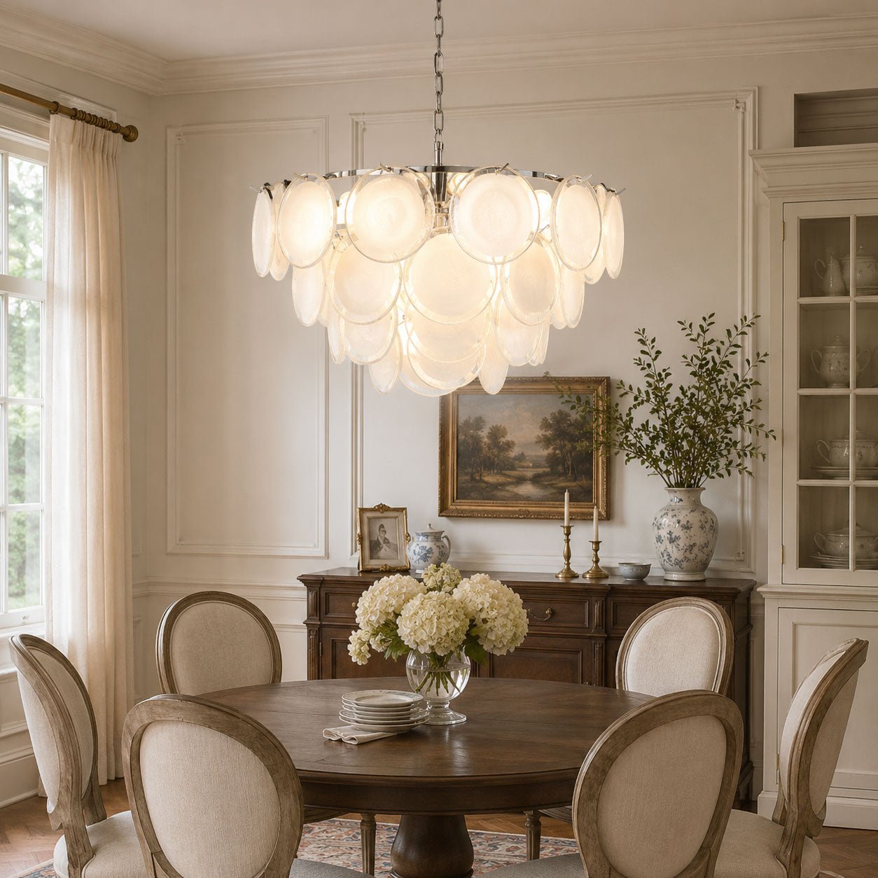 Bettina Glass Chandelier Glass lighting by Bling Lighting Studio